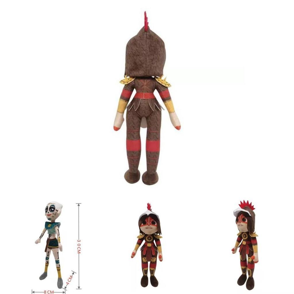 Maya And The Three Plush Toy Soft And Cute Chiapa Warrior Stuffed Doll Toy