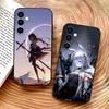 Silicone Soft A-Arknights Phone Case Compatible with Samsung Galaxy A73 A72 A71 A70 A53 A52 A51 - Protective Cover