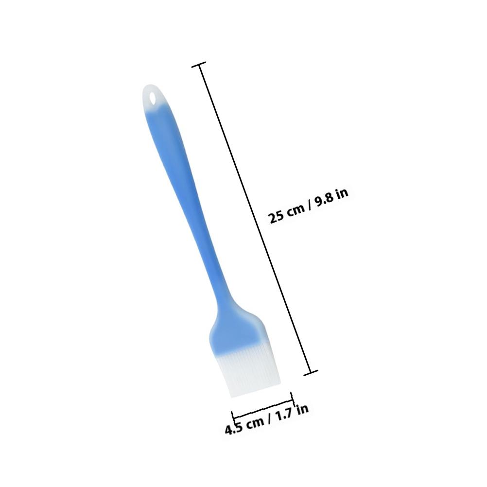 2Pcs Grill Basting Brush Silicone Oil Brush for Cooking Baking Bbq Sauce Spreading Heat Resistant Non-Stick Kitchen Gadget