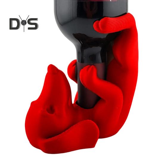 Dackel-Weinflaschenhalter, PLA-Hundefigur, Bierflaschen-Ausstellungsstand, Organizer-Rack, Home, Küche, Bar, Esstisch, Schreibtisch-Dekoration