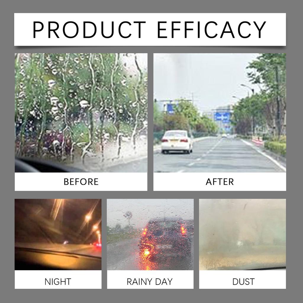Windshield Nano Anti-Fog Coating Spray With Spong Ceramic Nano Crystal Hydrophobic Layer Polishing Paint Agent Car Polishing