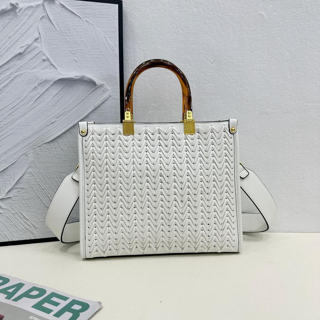 Pure Hand Woven Bamboo Handbag Light Luxury High Quality Star With Large Capacity Shoulder Bag
