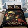 Juegos de Cama Singer XO The Weeknd Exquisito Juego de Suministros para la Cama Funda Nórdica Juego de Edredón Juego de Cama Regalo de Cumpleaños para Niños