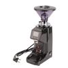 Schwarze elektrische Kaffeemühle LCD-Touchscreen Kaffeebohnen-Mahlmaschine für den gewerblichen Haushalt
