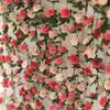 8.2ft Red Rose Artificial Silk Flower Garland Wedding Decor Fake Flowers for Home Room Decoration Autumn Fake Vine Plant Rattan