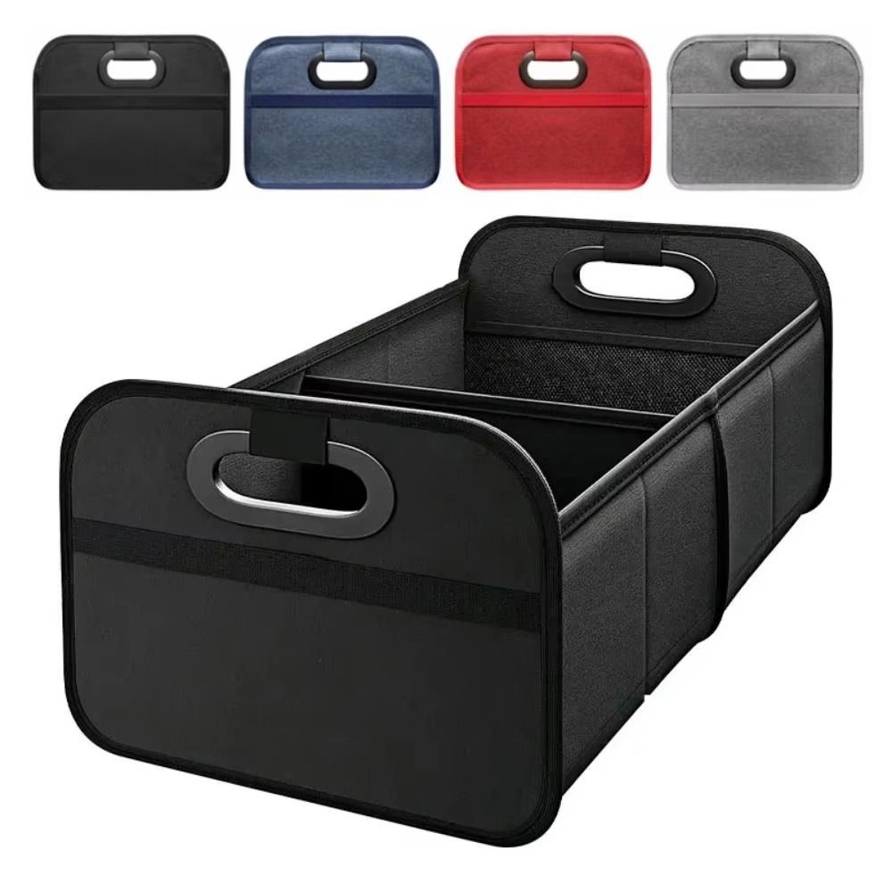 Oxford Cloth Car Trunk Organizer Multifunction Auto Storage Bag Outing Storage