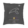 Circuit De Spa - Francorchamps Heim Sofa Auto Kissenbezug Kissenhülle Circuit De Spa Francorchamps Grand Prix Autos Flagge GP Motor