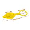 1Pc Yellow Car Windshield Wiper Washer Fluid Reservoir Cap 13118170 For Opel Astra H Classic Hatchback 2006-2014 Car Accessories