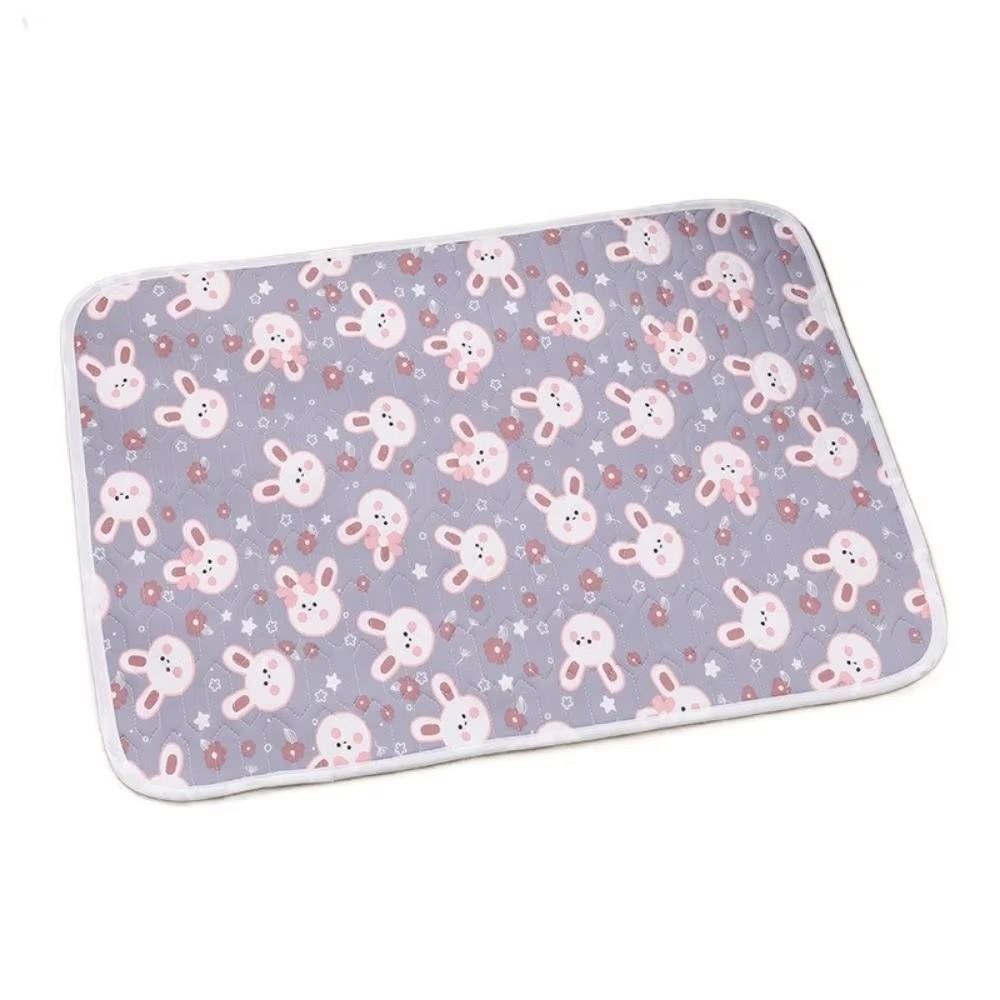 Non-Slip Cooling Pet Mat Breathable Ice Silk Mat Durable Pet Sleeping Pad Floor Use