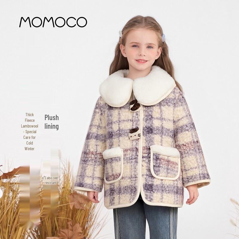 MOMOCO Girls Winter Warm Fleece Lined Coat 105