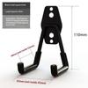 Heavy Duty Wall Mount Iron Hook Anti-Slip Garage Organizer Hanger for Bicycle Ladder Yard Tool Storage