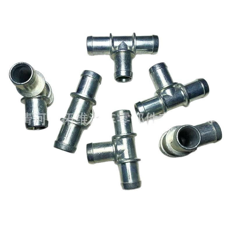 Compatible Water Hose Connector Tee for Bora, Golf, Jetta, Polo, Mingrui - Part 1C0121087E Clear Plastic