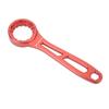 Fahrrad Tretlager Schlüssel Aluminiumlegierung Universal Hohl Fahrrad Tretlager Schraubenschlüssel für Reparatur Rot