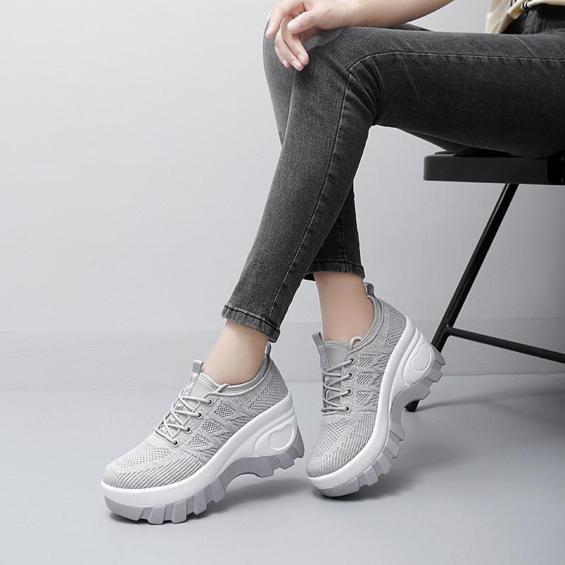 2024 Women's Slip-On Breathable Mesh Casual Shoes for Spring and Autumn - Soft-Soled Walking Shoes for Elderly