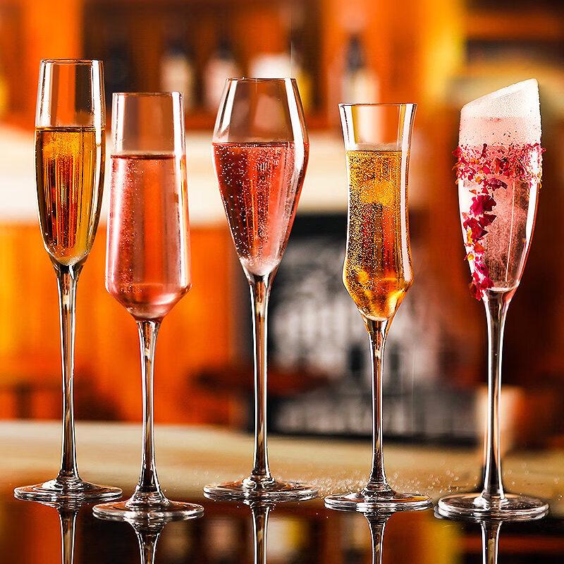 Crystal Champagne Flute Set