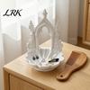 Decorative Storage Dish 3D Printed Gothic Arch Jewelry Tray, Medieval Church Style Trinket Small Item Container Dish, Vintage Tray for Rings Earrings