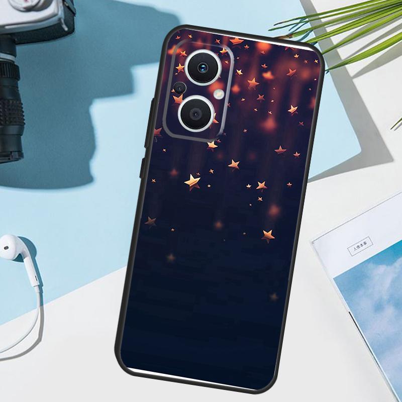 Bright Stars Art Cover For OPPO Reno 11 12 13 14 Pro 11F 12F 13F 14F 7 8 Lite OPPO Find X5 X6 X8 X9 Pro Case