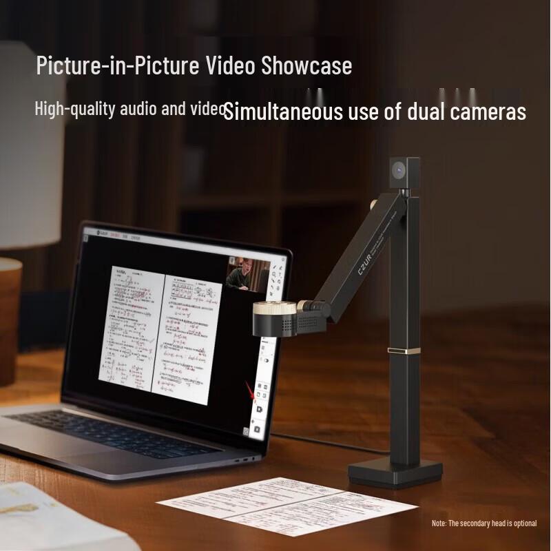 

CZUR FancyS+ Dual Camera Document Scanner & Projector CN plug (adapter included)