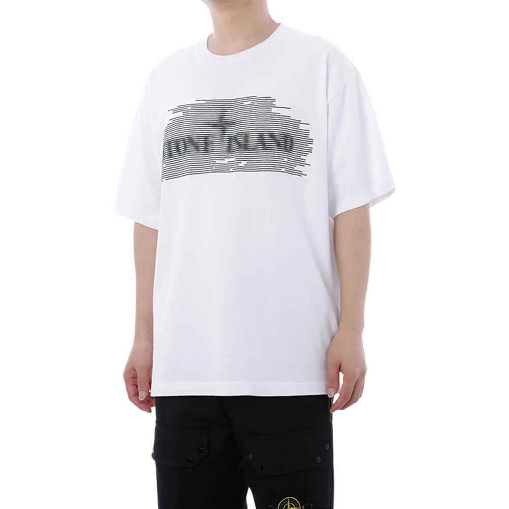 Stone Island Fitted Minimalist Casual Short Sleeve T-Shirt Men Tops 81152RC86-V0001-L