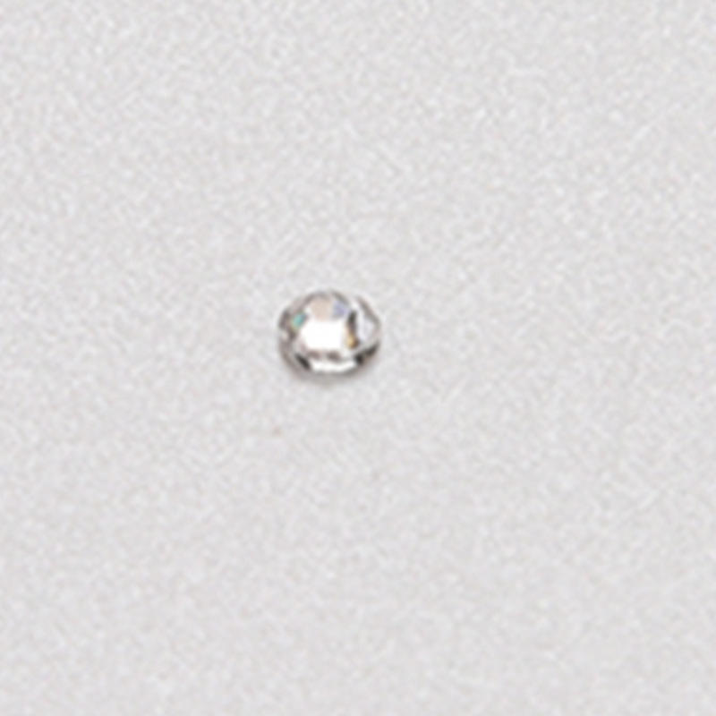 1440 pz ruota di strass per unghie HBG 1.6mm/2mm cristallo trasparente Flatback fai da te strass unghie Art Decor