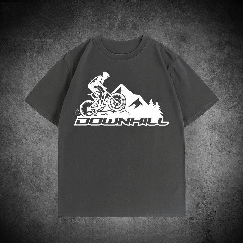 Bicycle Riding Club Creative Mountain Bike Print Pattern Cotton Tshirt Unisexs Clothing Womens Clothing Summer New T Shirt