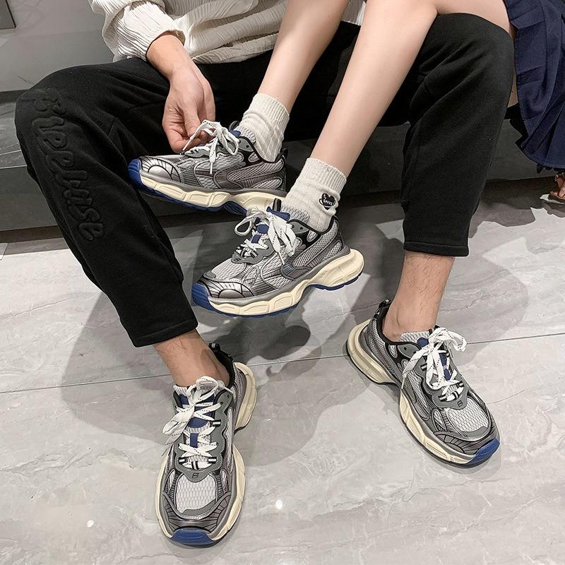 Paarschuhe, Damen Neue Freizeitschuhe mit dicker Sohle, Sportschuhe, Laufschuhe, Herrenschuhe