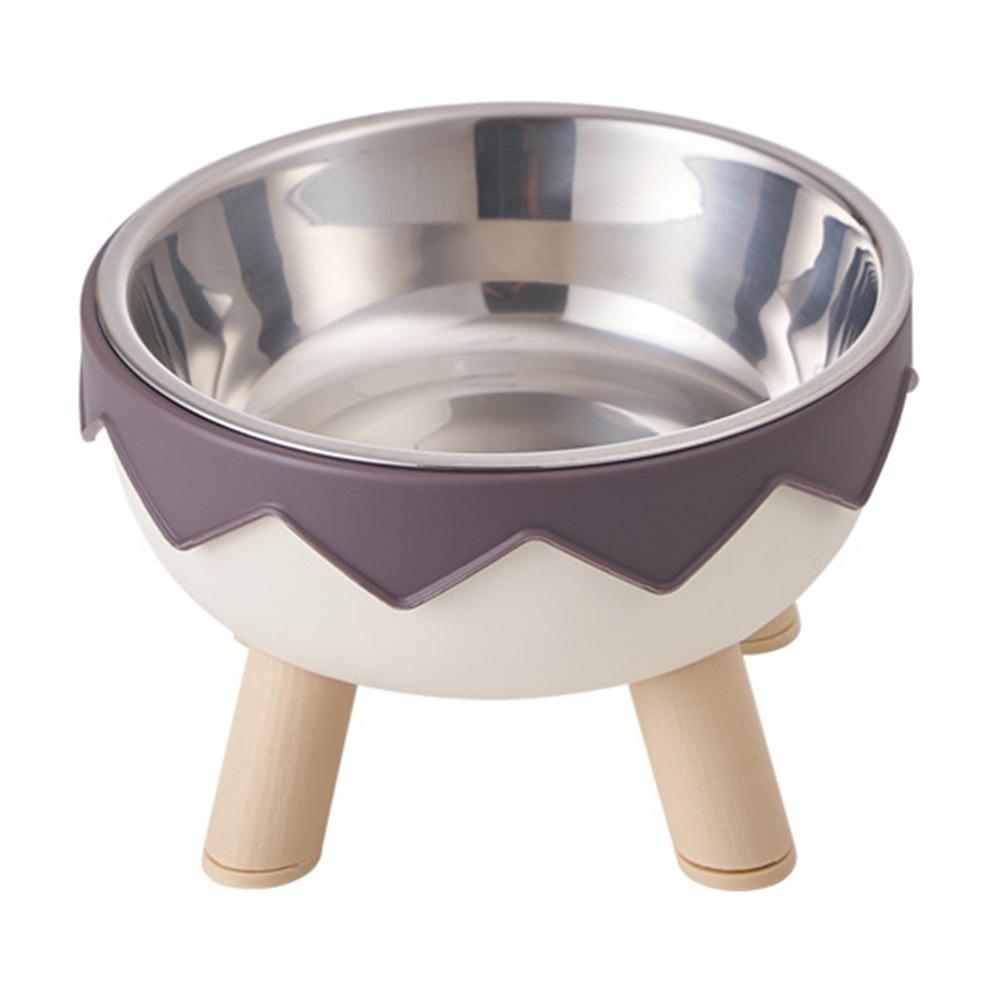 Anti Slip Cat Food Water Bowl Detachable Pet High Footed Bowl Dog Feeding Station  Pet Supplies