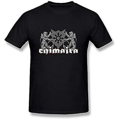 Męska koszulka z logo Chimaira Czarna