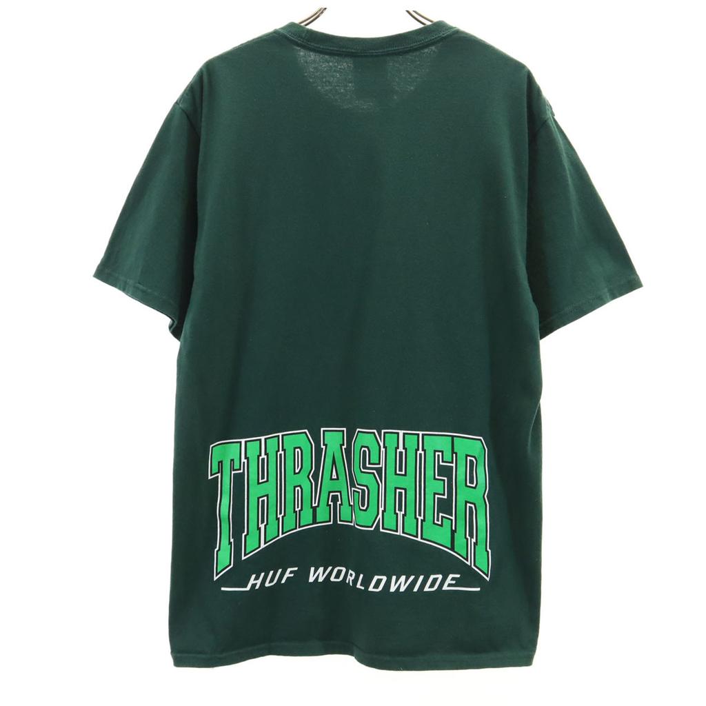 HUF Short Sleeve T-shirt M Green Men's Used