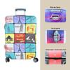 Waterproof Wear-Resistant Elastic Suitcase Protective Cover