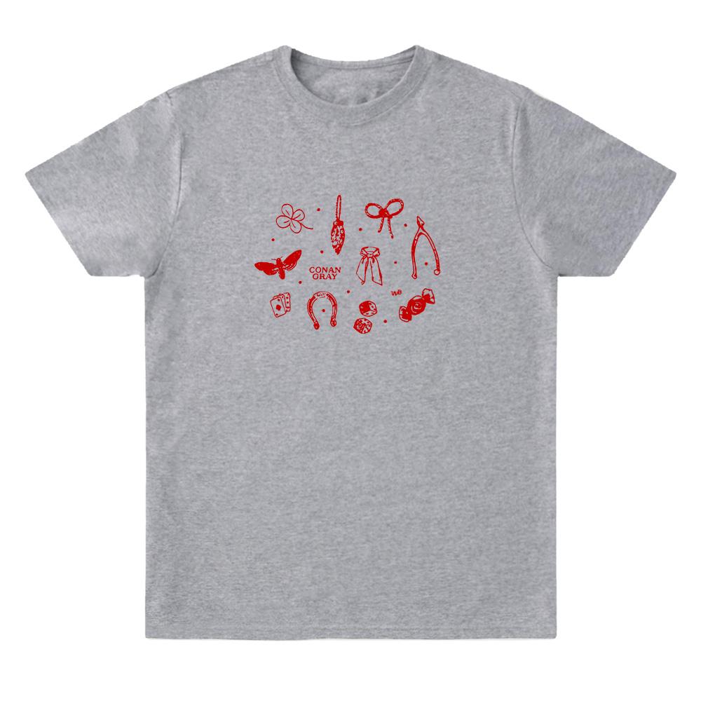 Conan Gray Knick Knack T-Shirt  Wishbone Album Conan Gray Graphic T Shirts Harajuku High Quality Tops Cotton TShirts Unisex Tees