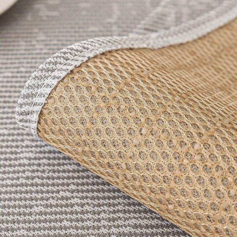 Licht Luxus Wind Eis Seide Silpcover Sommer Matte Einfache Moderne Anti-slip Leder Sofa Abdeckung Kissen