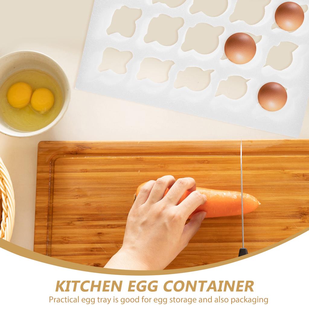 Portable Egg Tray Holder Reusable Container Shipping Foam Tray Kitchen Ganizer Poultry Storage Basket Household Item