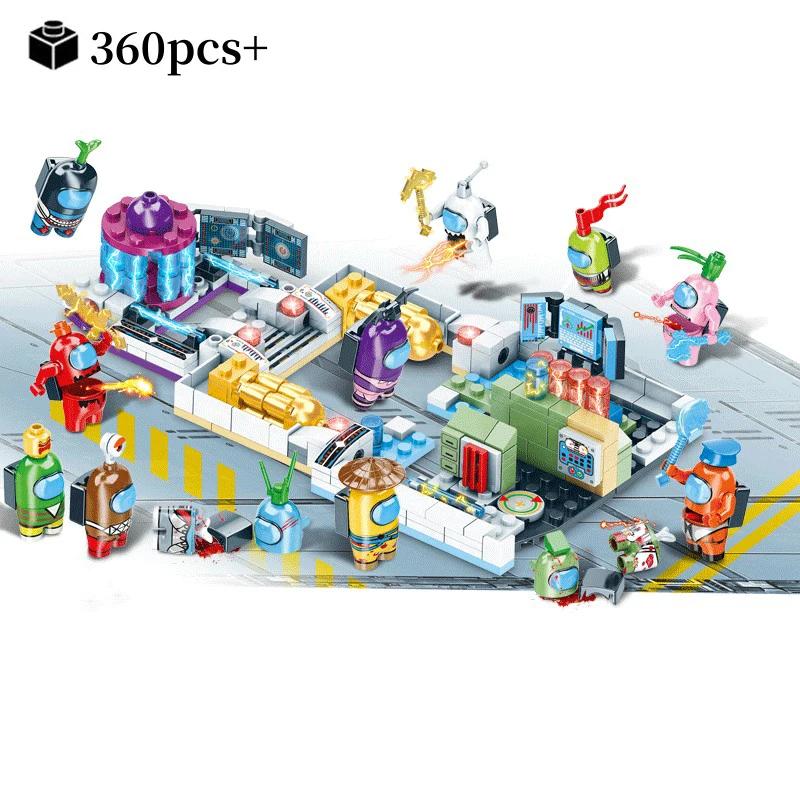 Новая игра Космический Убийца Оборотней Игрушки Внутренний Призрак Гражданские Куклы Конструктор Строительные Блоки Игрушки для Мальчиков Подарок Аниме Модель S