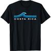 Costa Rica Waves Vintage Mens Womens Girls Boys Souvenir T-Shirt