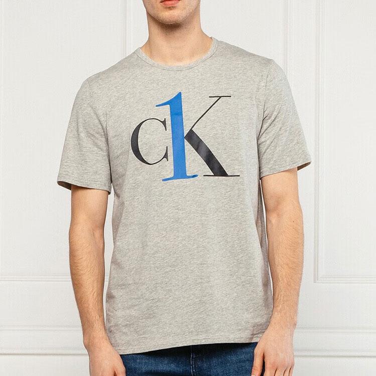 Calvin Klein Logo Short Sleeve T-Shirt Men Tops 000NM1903E-YG4