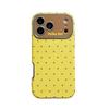 Large Window Color Polka Dot iPhone 15/14 Compatible, 17/16 PRO MAX Drop-proof Case