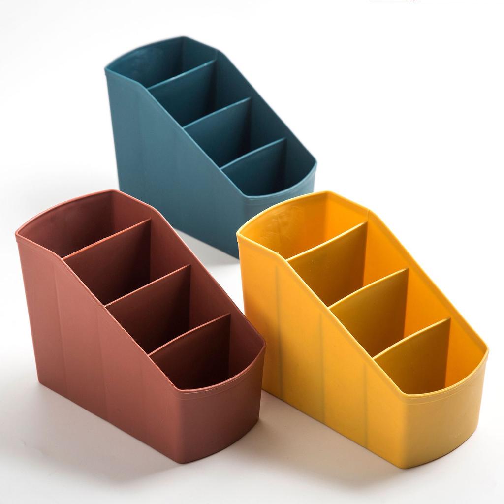 Spacious Adorable Pen Holder Desk Accessories Pencil Storage Box Desktop Organizer Stand Case School Office Stationery