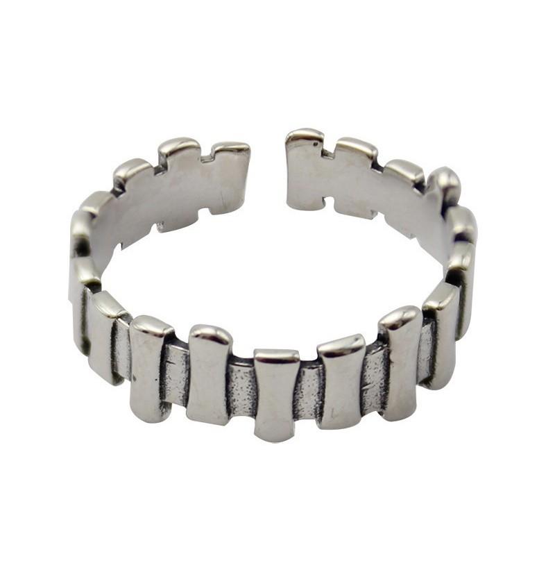 Vintage Inspired Adjustable Multi-layer Hollow Ring Featuring Elegant Geometric Design For Women