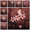 Handmade Flower Hair Sticks Ancient Style Hanfu Hair Fork Hair Stick Pins  for Hanfu