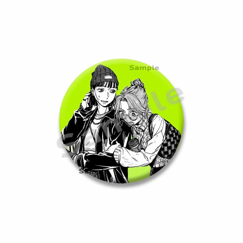 Anime The Guy She Was Interested In Wasn't A Guy At All Button Pin Cartoon Mitsuki Koga Brooch Badge Bag Hat Decor Accessories