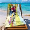 Bruy Theme Beach Towel Soft Durable Quick-Dry Comfortable Lightweight Suitable for Swimming, Gym, Camping, Yoga Vacation