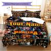 Name Custom Pantera Band Pattern Bedding Set Quilt Cover Pillowcase Home Decor Gift (1 * Duvet Cover + 2 * Pillowcase, Without Core)