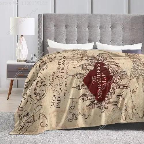 Ai Weier Extra Soft I Like Exercise Marauders Map Throw Sherpa Flannel Travel Blanket Throw Wearable Blankets Custom Blankets