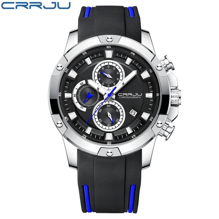 CRRJU-2298 New Men's Watch Casual Personality Watch Fashion Popular Student Watch
