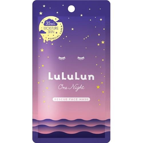 

Glide Lululun One Night Rescue Facial Pack Glowing Skin 5 sheets Moisture Skin 1 sheet Moisture Skin (1 sheet)