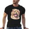 Cute Norfolk Terrier Watercolor Art TShirt Novelty Print Casual Tee Shirt