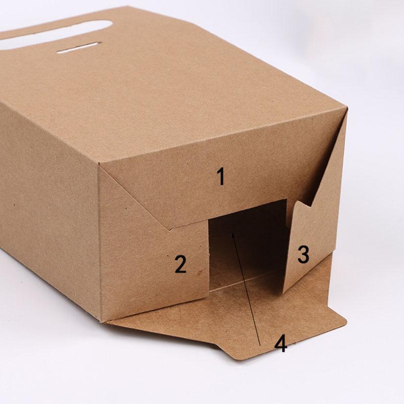 WTEMPO Foldable DIY Paper Gift Handbags Universal Packaging Bags Ideal for Storing and Gifting Delicate Items Perfect for Birthday Wedding