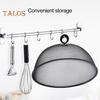 2Pcs Food Protector Fine Mesh Dustproof Metal Long Lasting Table Outdoor Picnic Food Umbrella Cover Net Kitchen Supplies