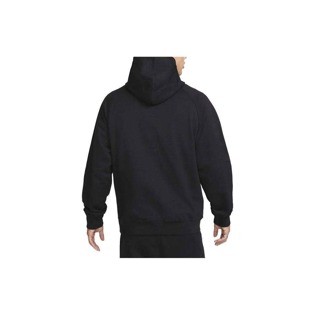 Nike Logo Half-Zip Hooded Jacket with Pocket Men Jacket Black DX0567-013